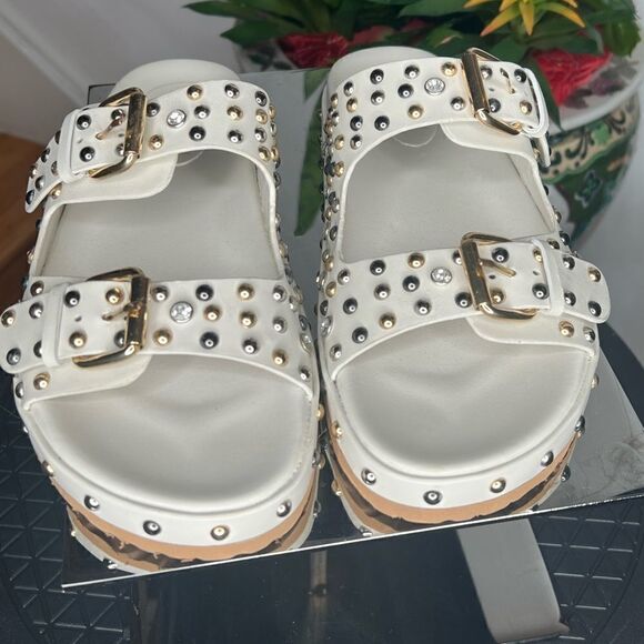 Saint G - Chloe Leather Sandals - Picture 3 of 7